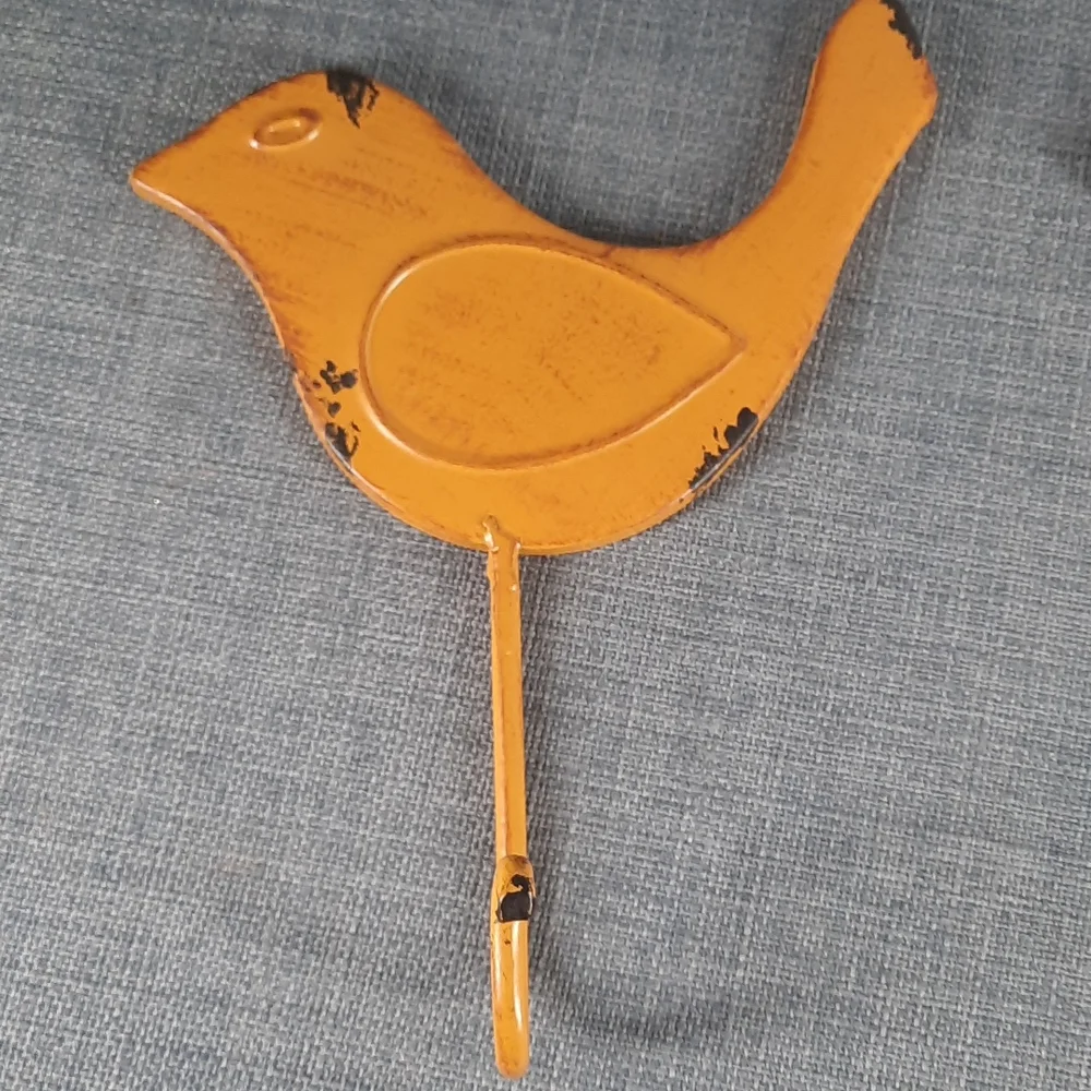 Wall Hooks Bird Birds Rustic Urban Farmhouse Home Coat Utility Laundry Room